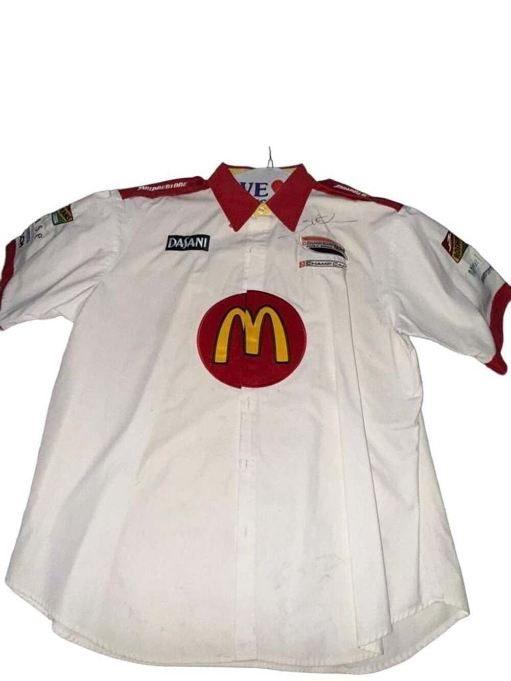 Fox Racing McDonald's Champ Car Racing Shirt Size XXL